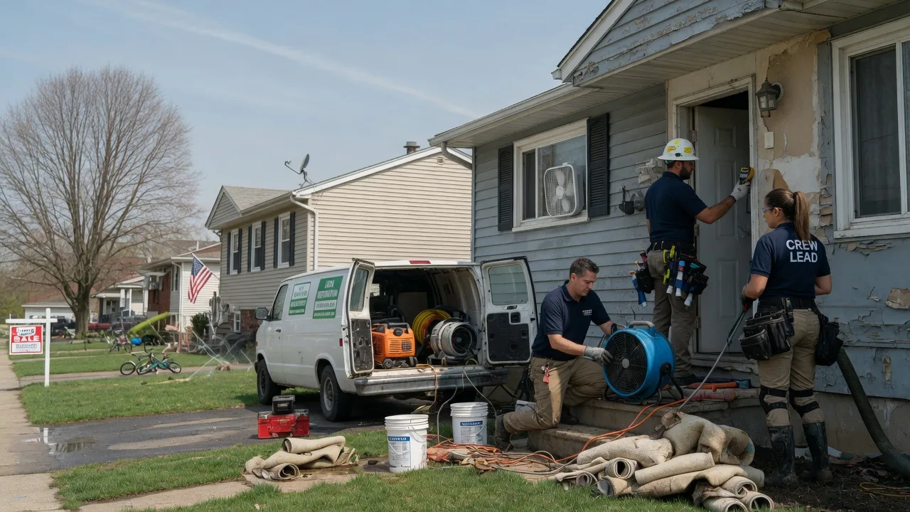 Flood Cleanup in Mount Sherman, KY near me